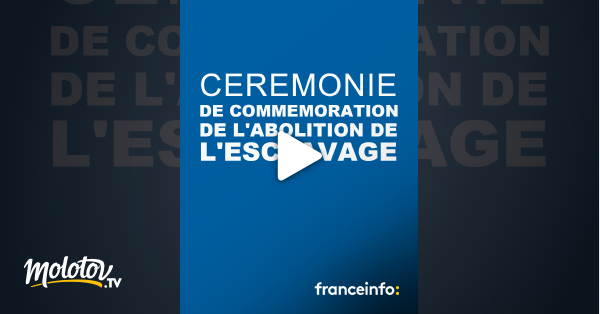 Cérémonie de commémoration de l abolition de l esclavage 20 ans après