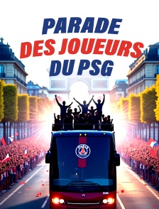 Parade des joueurs du PSG
