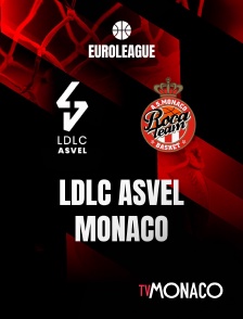 TV Monaco - Basket - Euroligue masculine : Lyon-Villeurbanne / AS Monaco