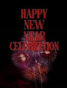 Happy new year celebration