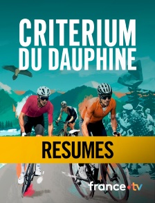 france.tv - Cyclisme - Critérium du Dauphiné 2025 : Résumés