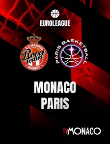 TV Monaco - Basket-ball - Euroligue masculine : AS Monaco / Paris