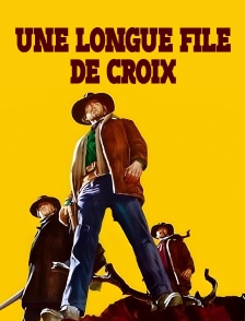 Une longue file de croix
