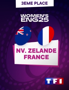 TF1 - Rugby - Coupe du monde féminine :  Match pour la 3ème place Nouvelle-Zélande / France