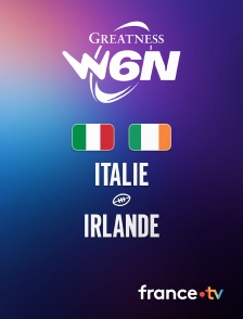 france.tv - Rugby - Tournoi des Six Nations féminin : Italie / Irlande