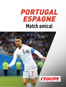 Football : Match amical international - Portugal / Espagne