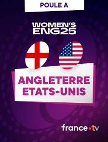 france.tv - Rugby - Coupe du monde féminine 2025 : Angleterre / Etats-Unis