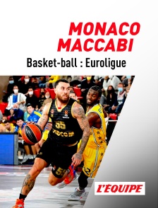Basket-ball - Euroligue masculine : Monaco / Maccabi Tel-Aviv
