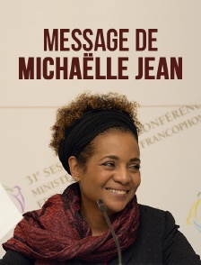 Message de Michaëlle Jean