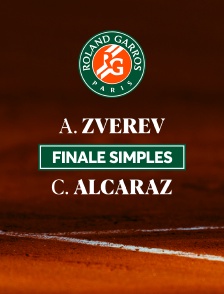 Tennis - Finale Messieurs de Roland-Garros 2024 : A. Zverev / C. Alcaraz