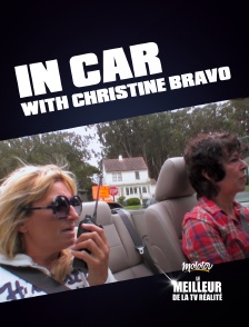 In car with Christine Bravo