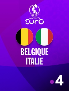 France 4 - Football - Euro féminin 2025 : Belgique / Italie