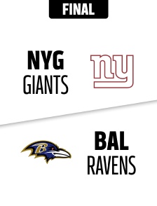 Giants - Ravens