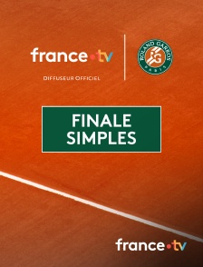 france.tv - Roland-Garros 2025 - Matchs intégraux : Finale simples