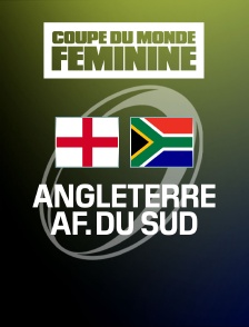 Rugby - Coupe du monde féminine : Angleterre / Afrique du Sud