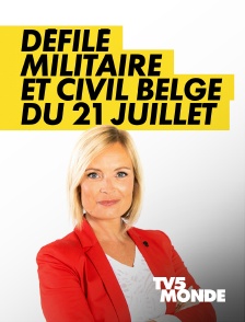 Défilé militaire et civil belge du 21 juillet