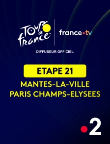 France 2 - Cyclisme - Tour de France - 21e étape . Mantes-la-Ville - Paris Champs-Elysées (132,3 km)