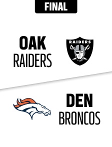 Raiders - Broncos