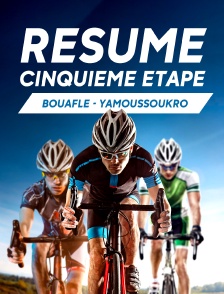 Résumé de la cinquième étape, Bouafle/Yamoussoukro (95 km)