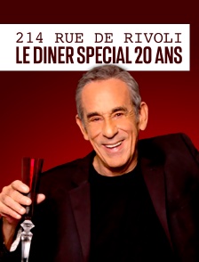 214, rue de Rivoli : Le dîner spécial 20 ans