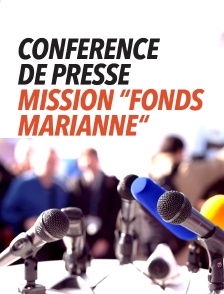 Conférence de presse au sujet du rapport de conclusion de la mission "Fonds Marianne"