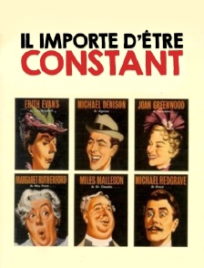 Il importe d'être constant