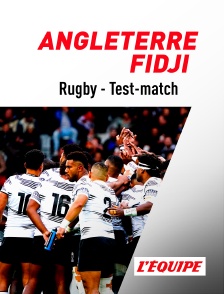 L'Equipe - Rugby - Test-match : Angleterre / Fidji