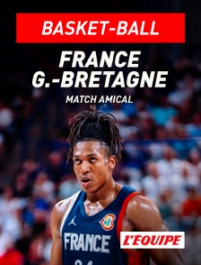 L'Equipe - Basket-ball - Match amical international : France / Grande-Bretagne