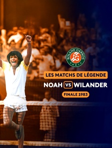 Match de légende 1983 :  les meilleurs moments de la finale Yannick Noah vs Mats Wilander
