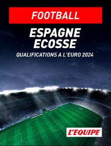 L'Equipe - Football - Qualifications à l'Euro 2024 : Espagne / Ecosse