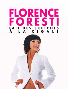 Florence Foresti fait des sketches à La Cigale