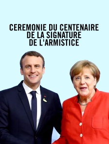 1918 - 2018 - La réconciliation, Cérémonie du centenaire de la signature de l'armistice de la Première Guerre mondiale à la Clairière de Rethondes