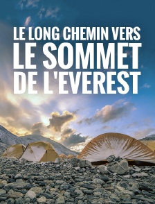 Le long chemin vers le sommet de l'Everest