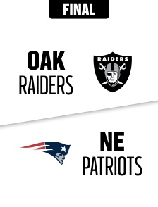 Raiders - Patriots