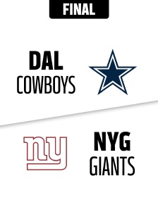 Cowboys - Giants