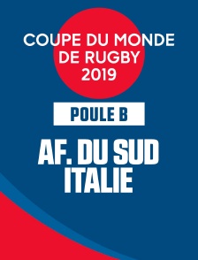 Coupe de monde de Rugby 2019 - Afrique du Sud / Italie