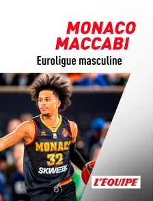 Basket-ball - Euroligue masculine : Monaco / Maccabi Tel Aviv