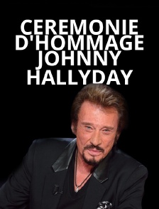 Cérémonie d'hommage populaire à Johnny Hallyday
