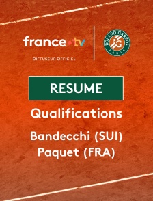 Roland-Garros - Qualifications - 1er tour (F) : le résumé de Susan Bandecchi vs Chloé Paquet