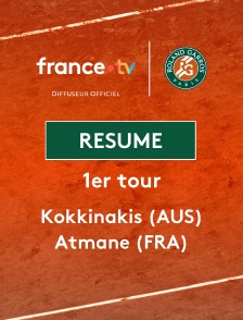 Roland-Garros - 1er tour (H) : le résumé de Thanasi Kokkinakis vs Terence Atmane