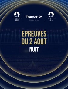 Paris 2024 - Epreuves du 2 août : Session de nuit