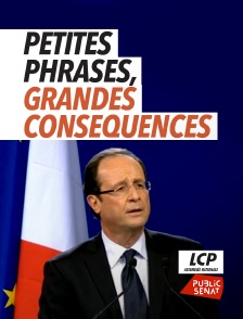 LCP Public Sénat - Petites phrases, grandes conséquences