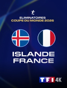 TF1 4K - Football - Eliminatoires de la Coupe du Monde : Islande / France