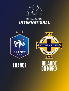 France / Irlande du Nord : Match amical international 2026 - Football