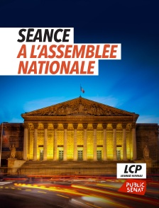 LCP Public Sénat - Séance publique à l'Assemblée nationale