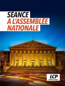 Séance à l'Assemblée nationale