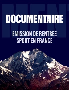 Emission de rentrée Sport en France