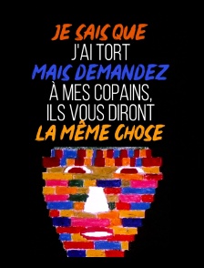 Je sais que j'ai tort, mais demandez à mes copains, ils disent la même chose