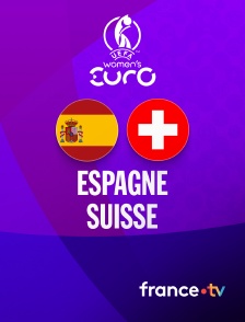france.tv - Football - Euro féminin : Espagne / Suisse