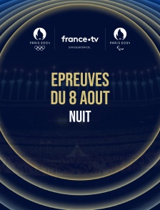Paris 2024 - Epreuves du 8 août : Session de nuit